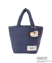 SNOOPY チャーム付きミニトート