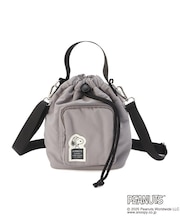 SNOOPY 2WAY巾着ショルダーバッグ