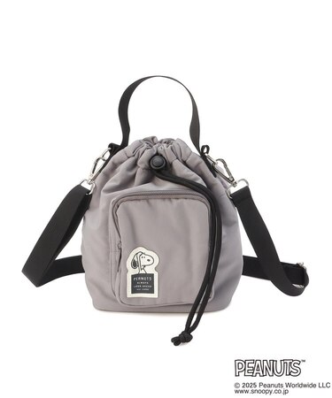 SNOOPY 2WAY巾着ショルダーバッグ