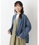デニムワイドシャツ