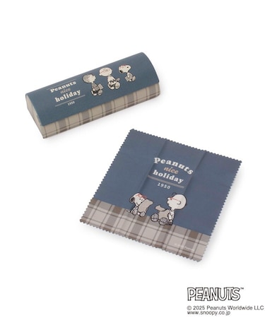 SNOOPY クロス付メガネケース