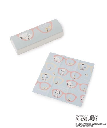SNOOPY クロス付メガネケース