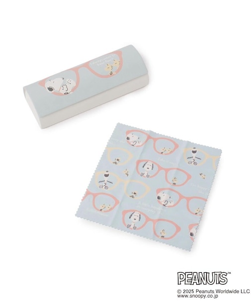 SNOOPY クロス付メガネケース