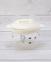 おにぎりさん ガラスのレンジご飯釜