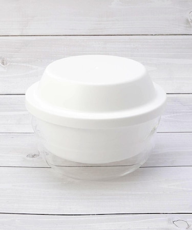 ハリオ ガラスのレンジ蒸し器