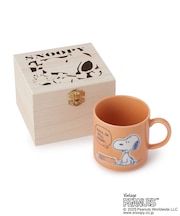 SNOOPY 木箱入マグ 350ml