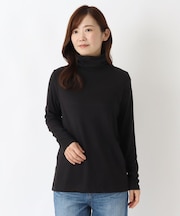 【リンネル12月号掲載】裏起毛タートルネック プルオーバー