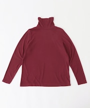 【リンネル12月号掲載】裏起毛タートルネック プルオーバー