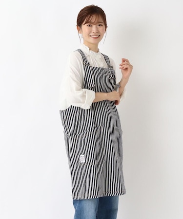 ワークスタイル デニム風エプロン