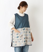 【あったか】キルト タブリエ エプロン ヴェリアスキャット