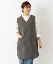 【あったか】カリダ 裏ボアVネックエプロン