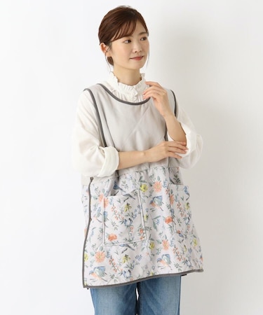 【あったか】キルト タブリエ エプロン パークバード