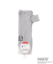 【あったか】SNOOPY 指アームウォーマー 刺繍