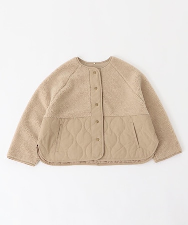 【リンネル12月号掲載】ボアキルトショートコート