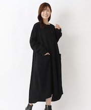 【リンネル12月号掲載】リサイクルネルワンピース