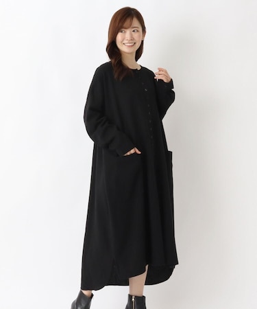 【リンネル12月号掲載】リサイクルネルワンピース