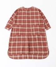 【リンネル12月号掲載】リサイクルネルワンピース