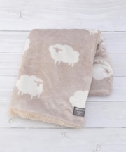 【あったか】発熱 3WAYブランケット カインドシープ