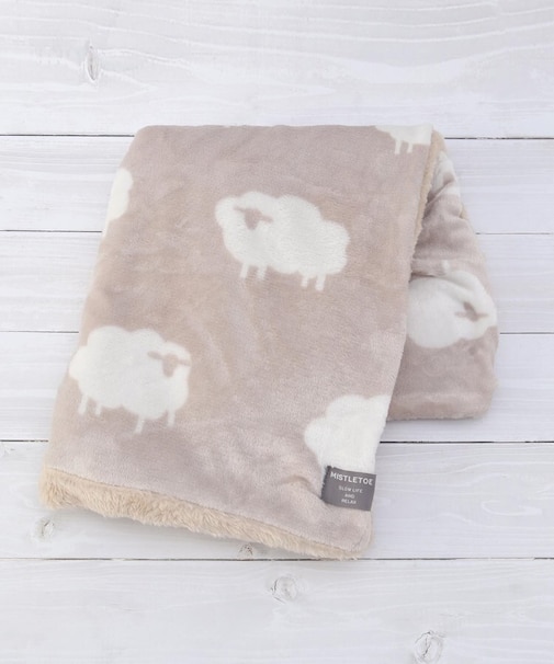 【あったか】発熱 3WAYブランケット カインドシープ