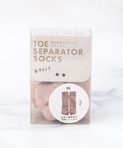 ボンニュイ 発熱足指ソックス