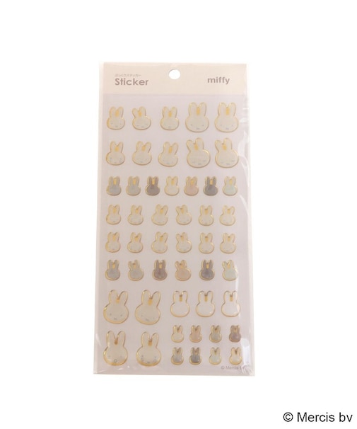 ◆Dick Bruna miffy シール フェイス