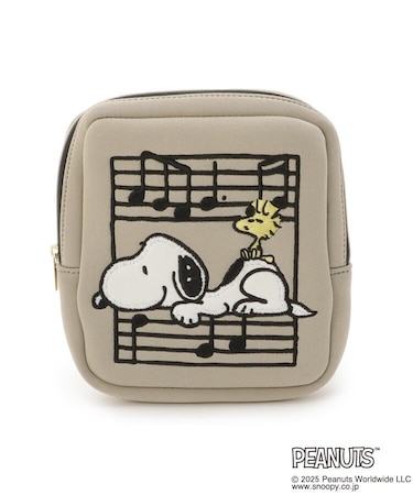 SNOOPY ダイカットポーチ オンプ