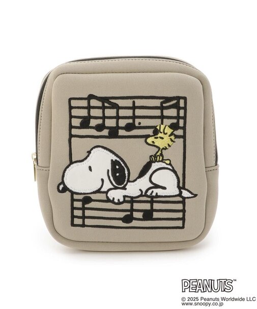 SNOOPY ダイカットポーチ オンプ