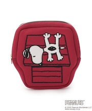 SNOOPY ダイカットポーチ ハウス