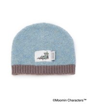 【あったか】MOOMIN ニット帽 ワッペン付き