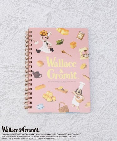 ◆ウォレスとグルミット リングノート B6