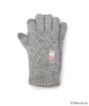 【あったか】Dick Bruna miffy スマホ対応ケーブル手袋