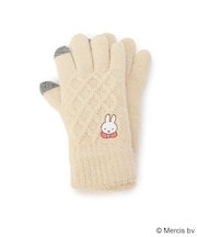 【あったか】Dick Bruna miffy スマホ対応ケーブル手袋