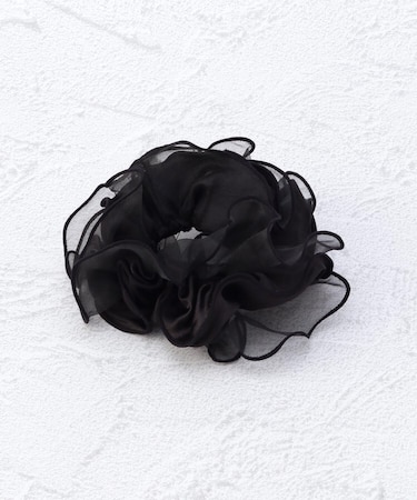 シュシュ オーガンジーパイピング