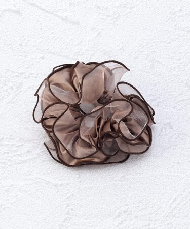 シュシュ オーガンジーパイピング