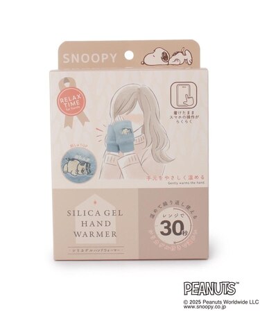 【あったか】SNOOPY ハンドウォーマー 手袋タイプ