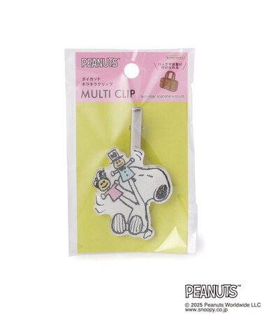 ◆SNOOPY ダイカットキラキラクリップ