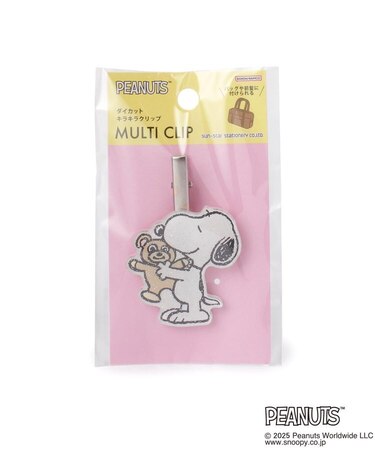 ◆SNOOPY ダイカットキラキラクリップ