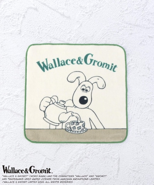 ◆ウォレスとグルミット プリントハンカチ