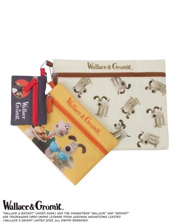 ウォレスとグルミット 3連ポーチ