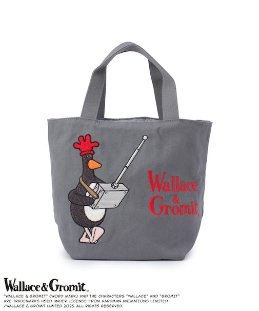 ウォレスとグルミット サガラ刺繍トート