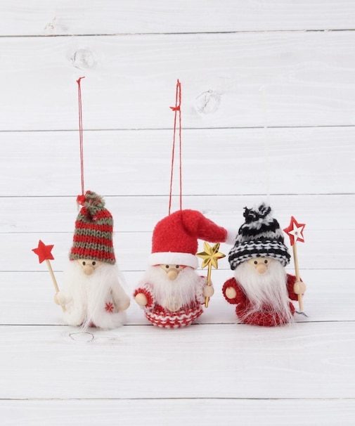 ◆【クリスマス】ノースクリスマス スターサンタ 3セット