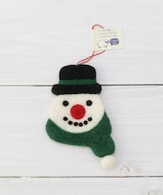 ◆【クリスマス】モココ フェルトオーナメント モチーフ