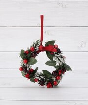 ◆【クリスマス】レッドベリー リース