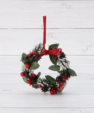 ◆【クリスマス】レッドベリー リース