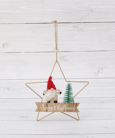 ◆【限定カラー/クリスマス】メタル スターハンガー