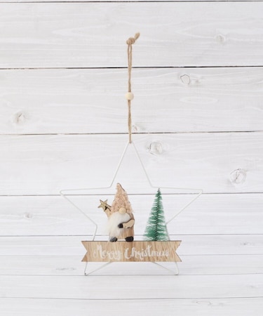 ◆【限定カラー/クリスマス】メタル スターハンガー