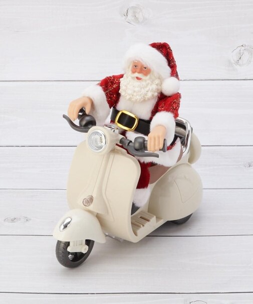 【クリスマス】ミュージカル ムービング サンタバイク