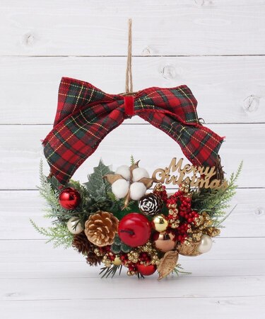 【クリスマス】MKK リボンリース