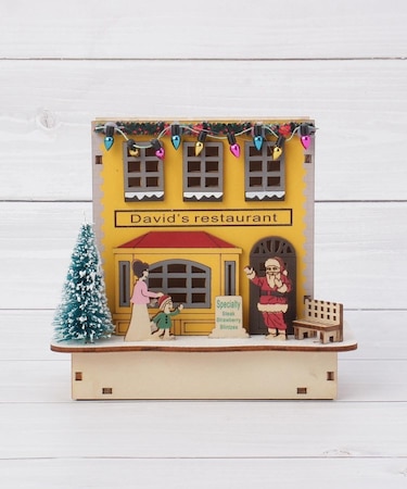 【クリスマス】ウッド デコレーション