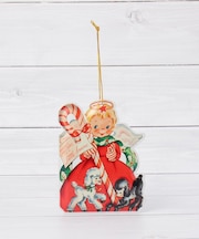 ◆【クリスマス】メタル ダイカットポストカード